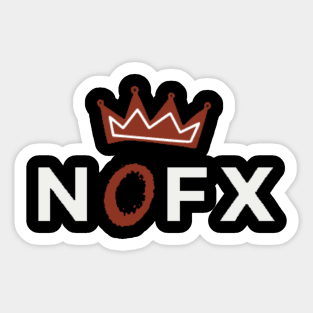 NOFX 80s//Punk rock vintage Sticker